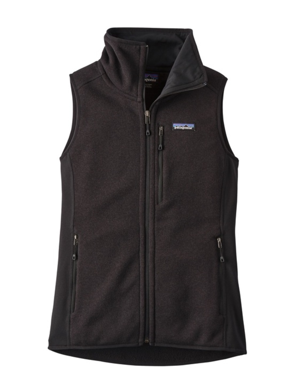 Patagonia Performance Better Sweater Vest Black Women’s Size XS